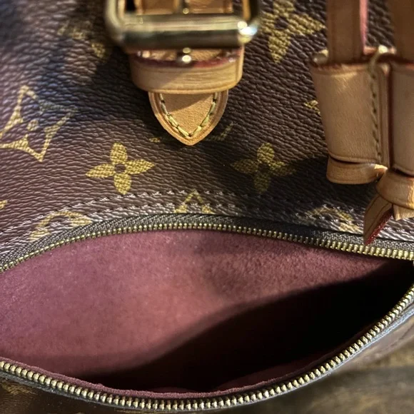 Authentic LIKE NEW Montsouri Louis Vuitton Classic Monogram Backpack - Picture 9 of 11